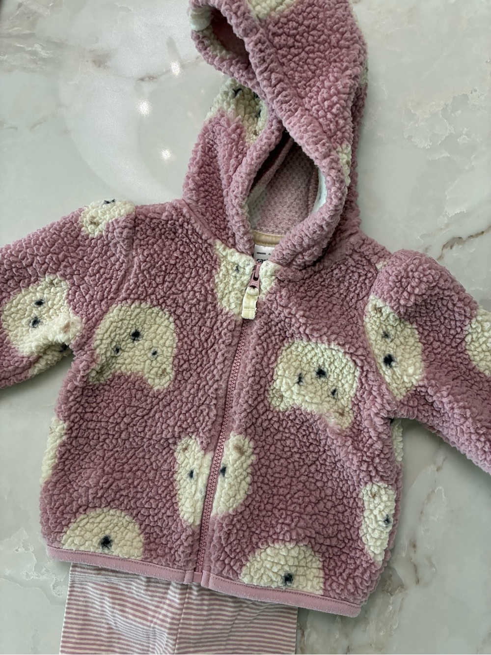 Carter’s Fleece Jacket and Leggings Set